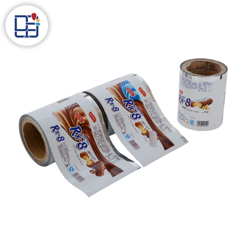 
Customized Printing Plastic Films Coffee Stick Pack Composite Packaging Materials Roll Film 