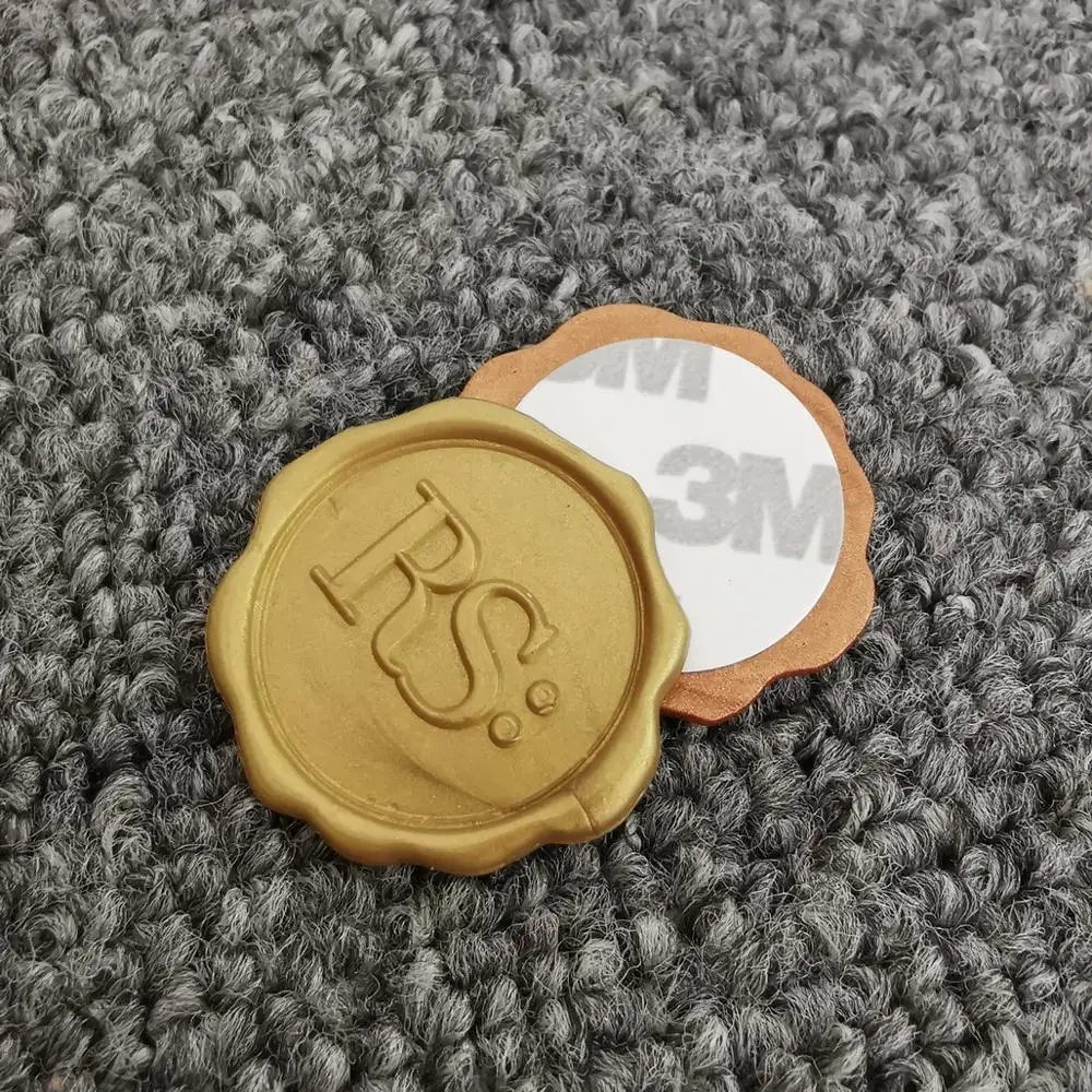 Directly factory design sealing logo stickers stamp handmade sealing wax