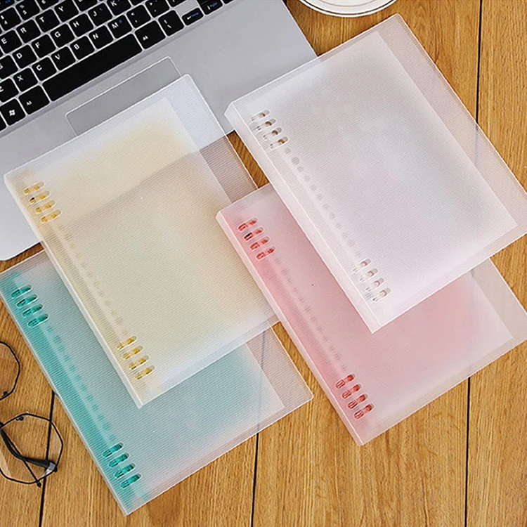 A5/B5/A4 Rings Spiral Notebook Cover Sets Business Notebook Loose Leaf Ring Binder Cover Sets Planner School office supplier