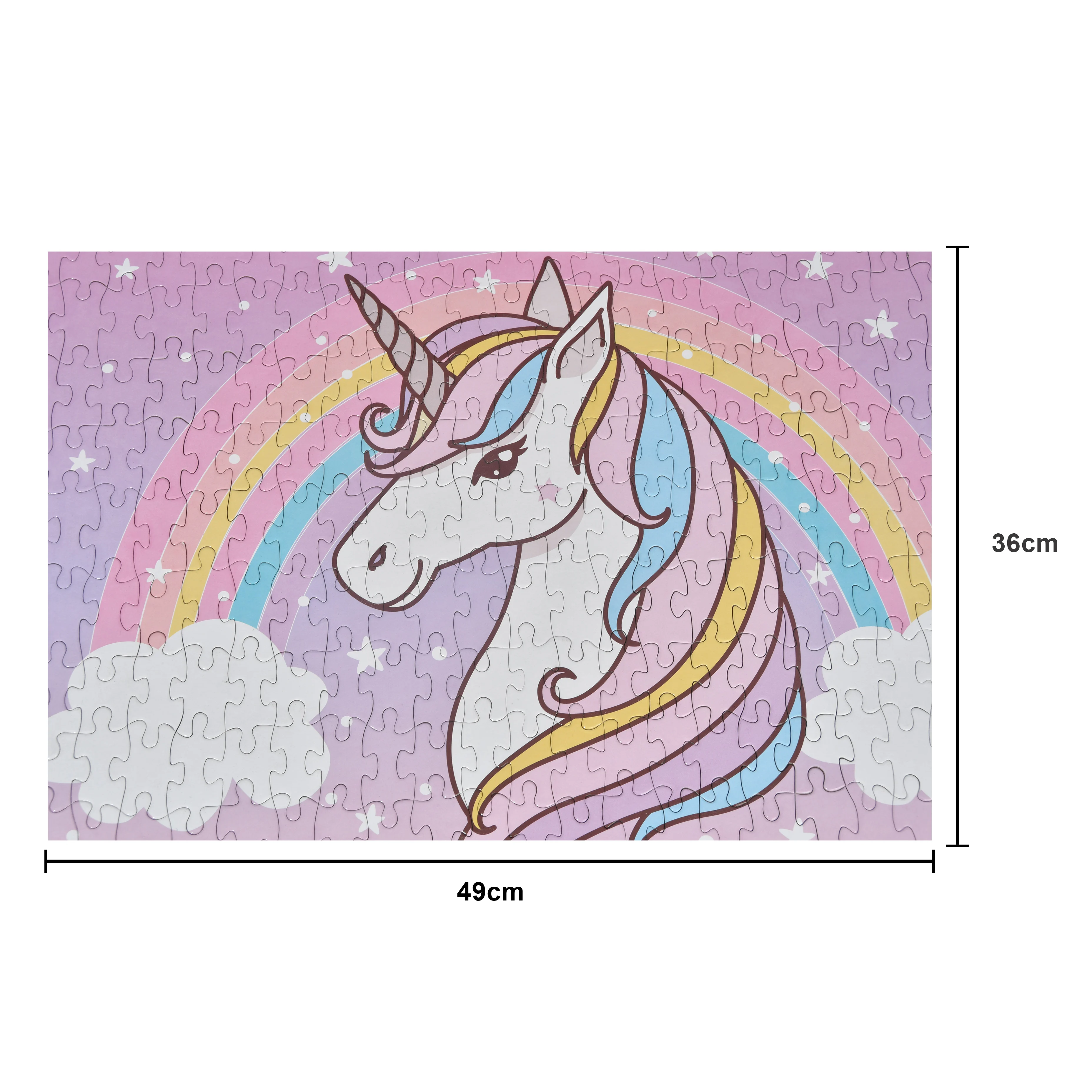 Puzzle Factory Hot sale Wholesale Custom 250  500 1000 Piece Diy Kids Toys Unicorn Jigsaw Puzzle