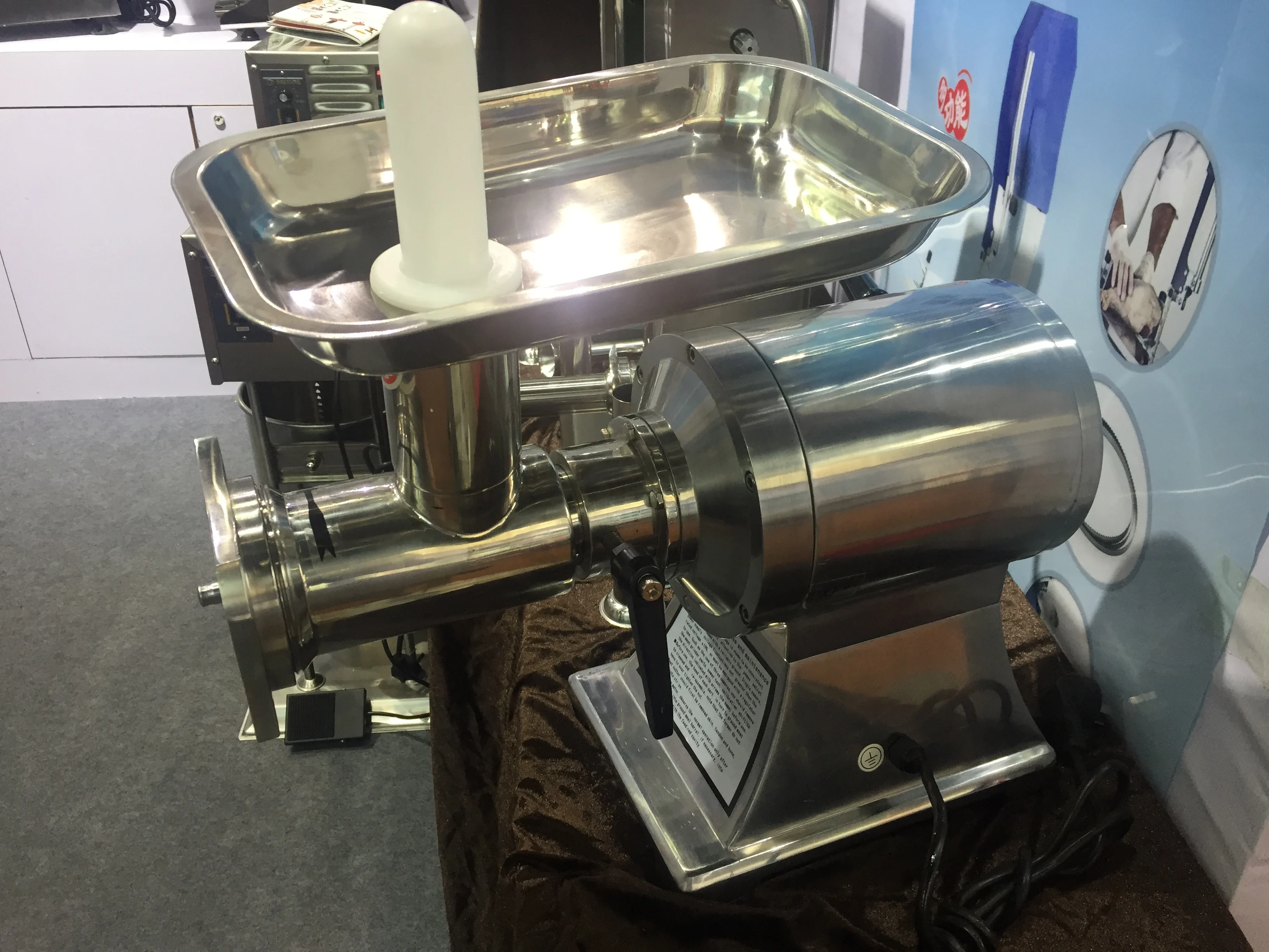 GRT-AL12D Portable 650W Aluminum Meat Grinder detachable meat mincer