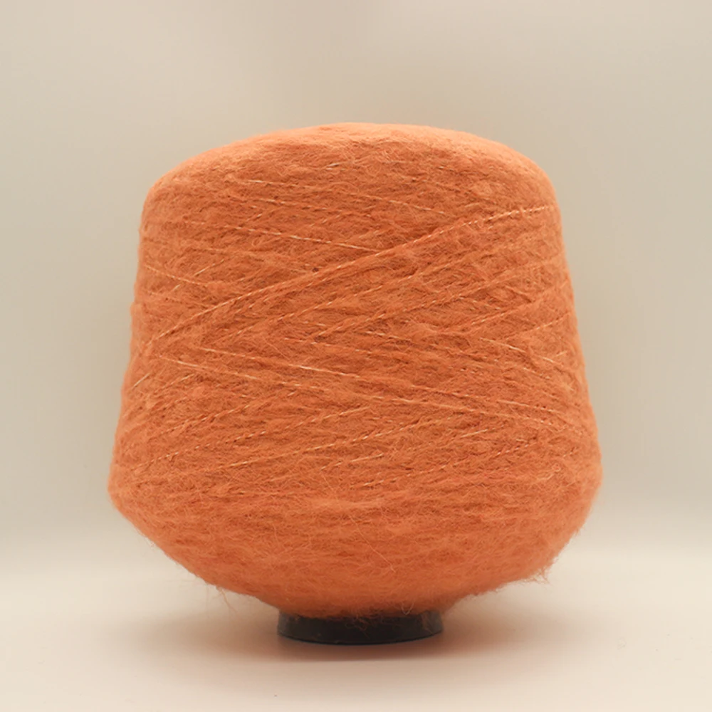 Manufacturer Wholesale Eco-Friendly And High-Density Microfiber Textured Wool Blend Napped Yarn