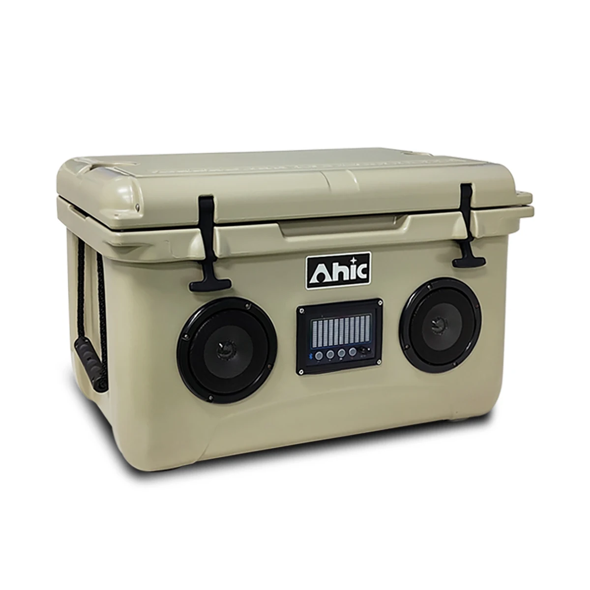 2024 AHIC cooler good sale Portable  insulated rotomolded coolers speaker cooler box