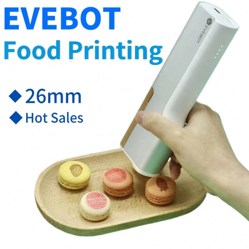 Eevebot дешевый съедобный принтер мини кофе шоколадное печенье селфи пиво чернила 3D розовый торт еда