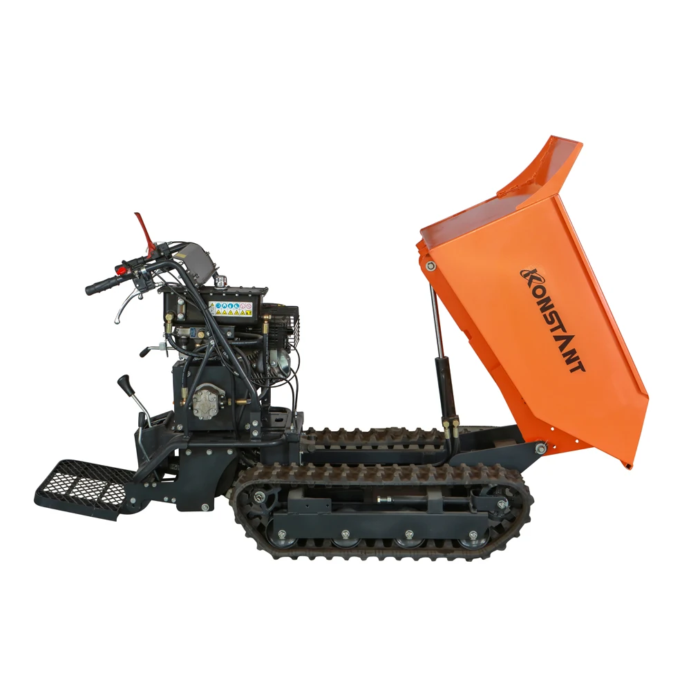 Гидростатический Гусеничный мини-самосвал 9hp