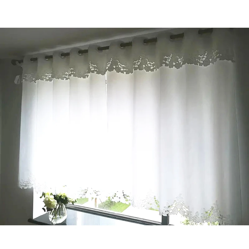 curtain embroidery lace border