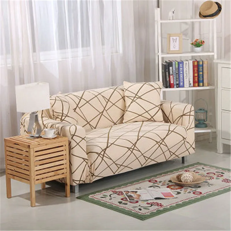 Stretch Slipcover Sectional Elastic Stretch Sofa Cover for Living Room Couch Cover L Shape Corner Armchair Cover R1573