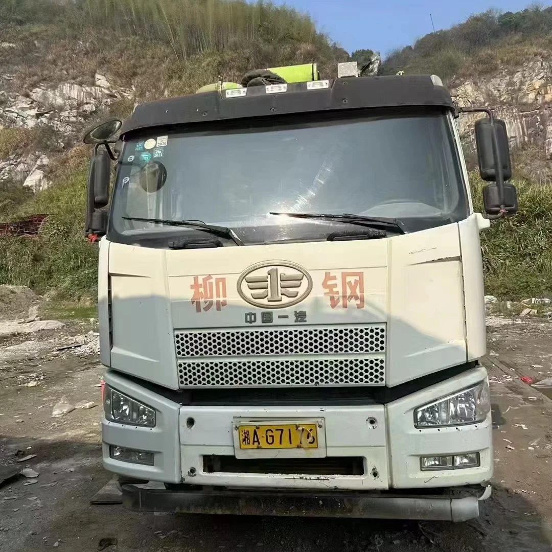 18 Years Zoomlion Jiefang 49 Meter Used Concrete Pump Truck Offers Factory Inspection Diesel Used Cars