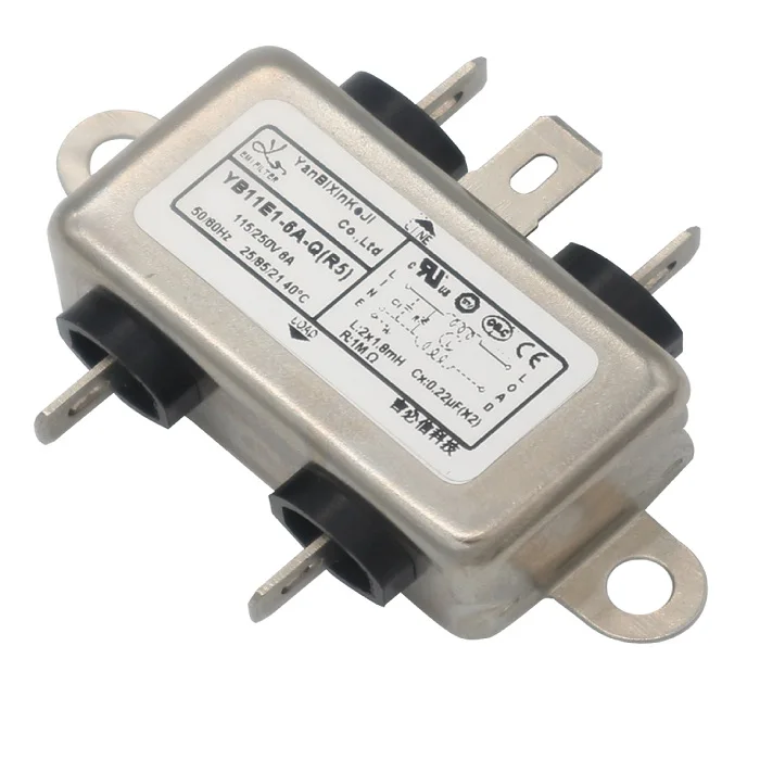 YBX пользовательский Высококачественный Универсальный фильтр для нижних частот однофазный Сертификат CE