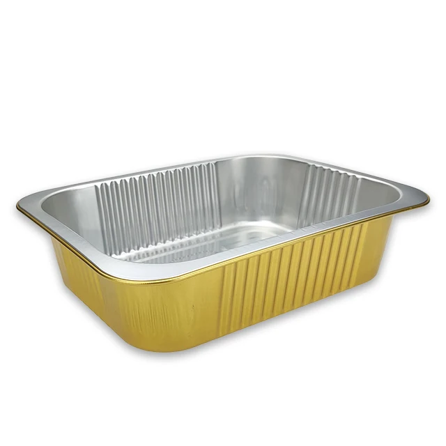 Steak Box Takeout Crayfish Risotto Disposable Upscale Bento Insulation Aluminum Foil Dishes Container Takeaway Containers