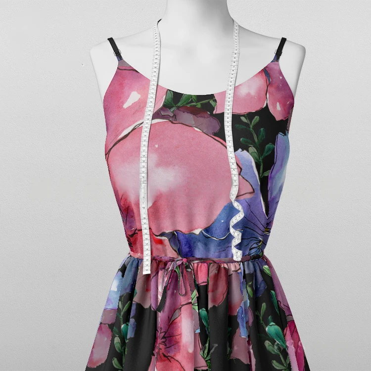 High Quality 95% Cotton 5% Spandex 4 Way Stretch Knit Jersey Custom Printed Cotton Fabric By The Yard