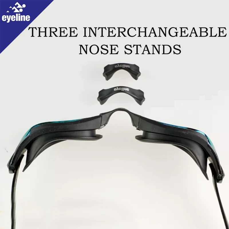 Adult Swimming Goggles Mirrored With Easy Adjust Strap Anti Fog Anti Uv Antileak Swim Goggles