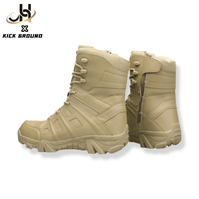 JH Hot Sale New Design Outdoor tooling boots Boots Waterproof Breathable Mens Leather  Other Combat Boots