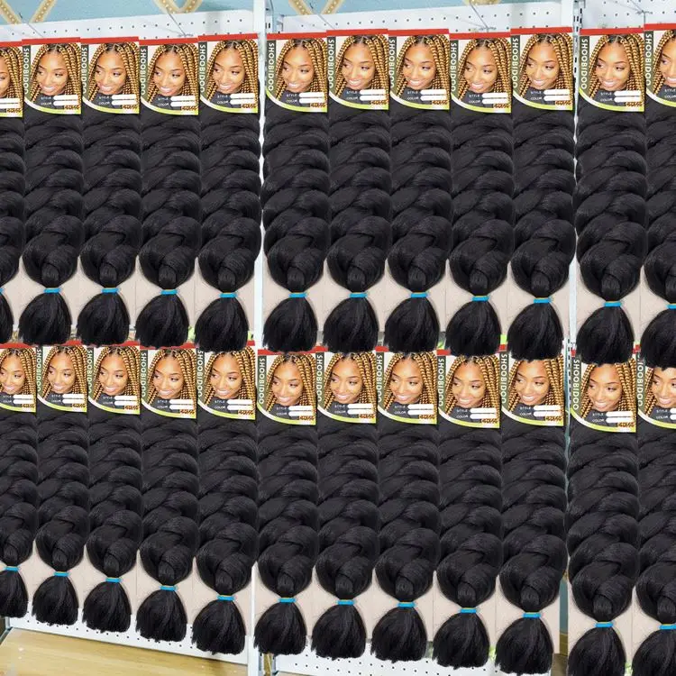 Лидер продаж Королевский синтетический Омбре натянутый Джамбо накладной удлинитель из африканских волос для темных