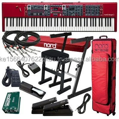 High Rank For Nord Stage 3 88-Key Weighted Hammer-Action Keyboard Piano