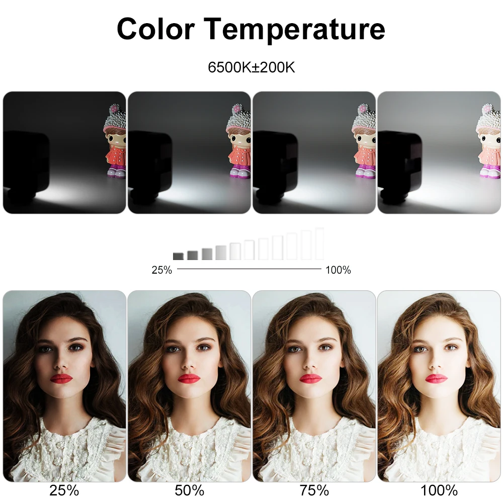 W&5 W36 Super Brightness Led Photography Lighting Camera Flash Light For Portable Fill Light Shooting