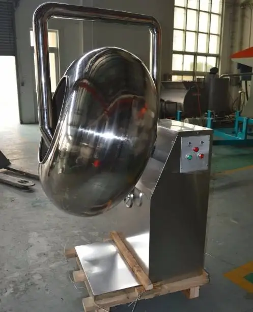 Automatic Chocolate Coating Panning Machine Chocolate Covered Peanut Machine