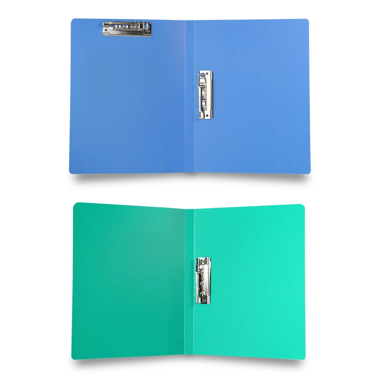 Office Filling Plastics Products Manufacturing PP A4 Size Swing Clip File Folder