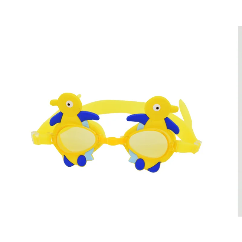 Kids Googles Funny cartoon Adjustable Nose Swimming Goggles For Children with earplug