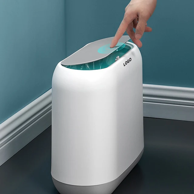 Folding Waste Bin Kitchen Cabinet Door Trash Bin Trash Can Wall Mounted Trashcan