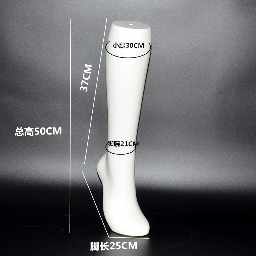 High Heel Foot Mannequin Plastic Female Foot Mannequin Display Shoes Football Training Foot Mannequin for Socks