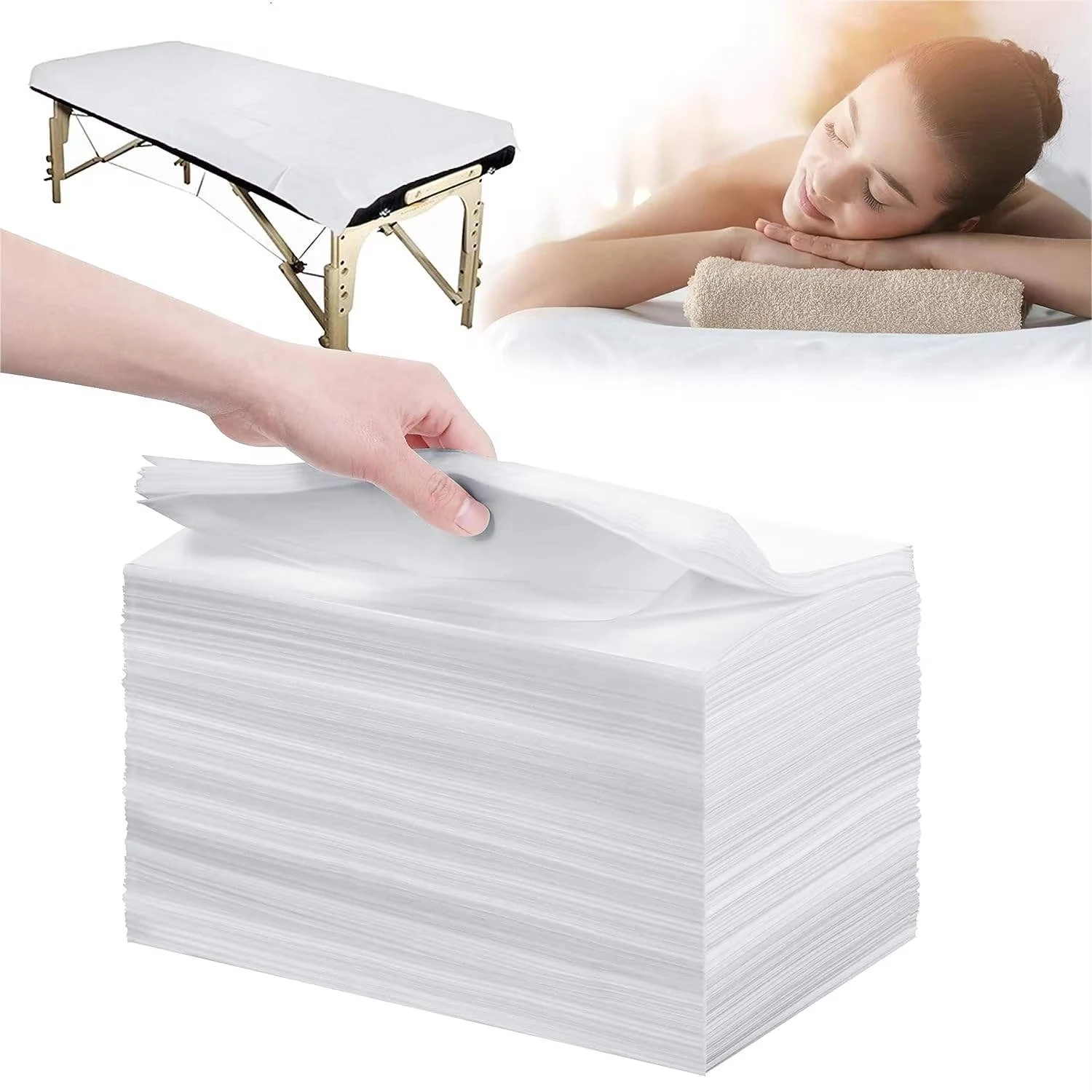 Modern Minimalism Massage Table Bed Sheet Waterproof Disposable Non-woven Bed Sheets Bed Cover Spa