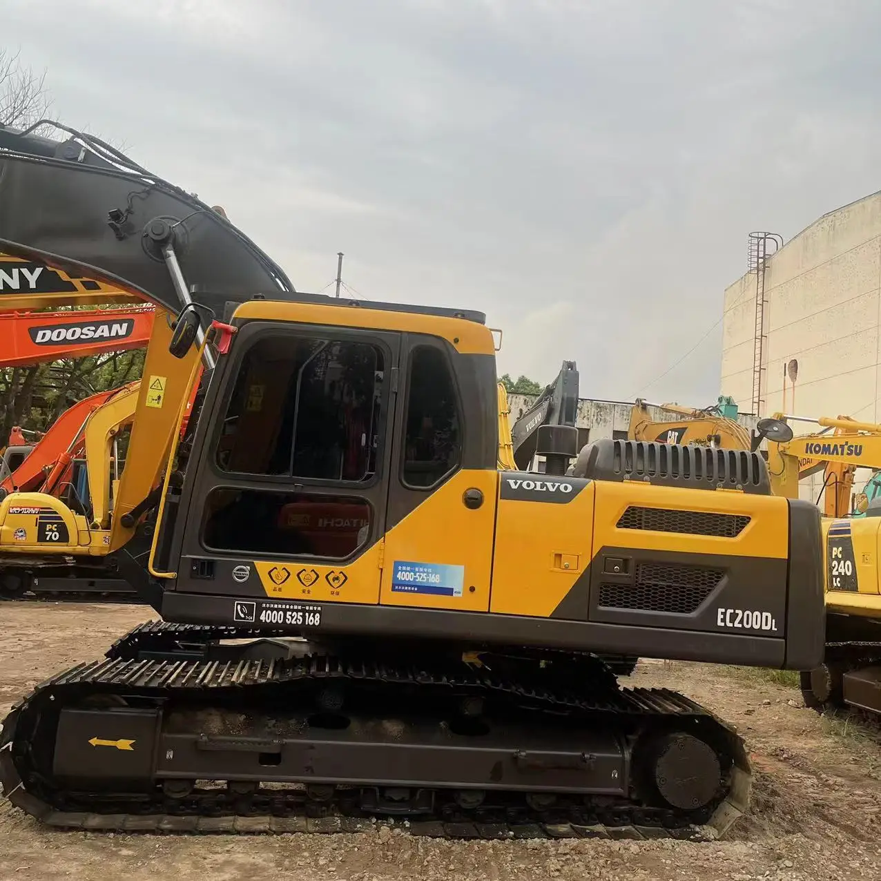 Original Volvo EC200/ 200DL Used Excavator Used Volvo EC210 /EC220 20 ton Construction Machine