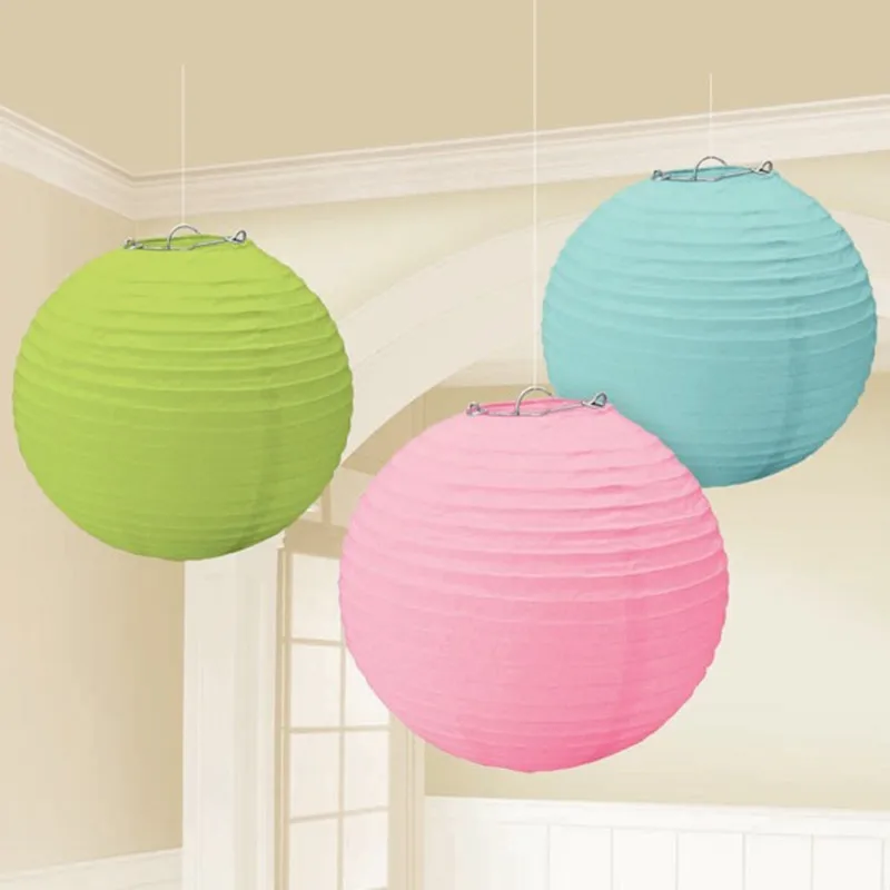 
Cheap Colorful Round Hot Sale Paper Lantern 