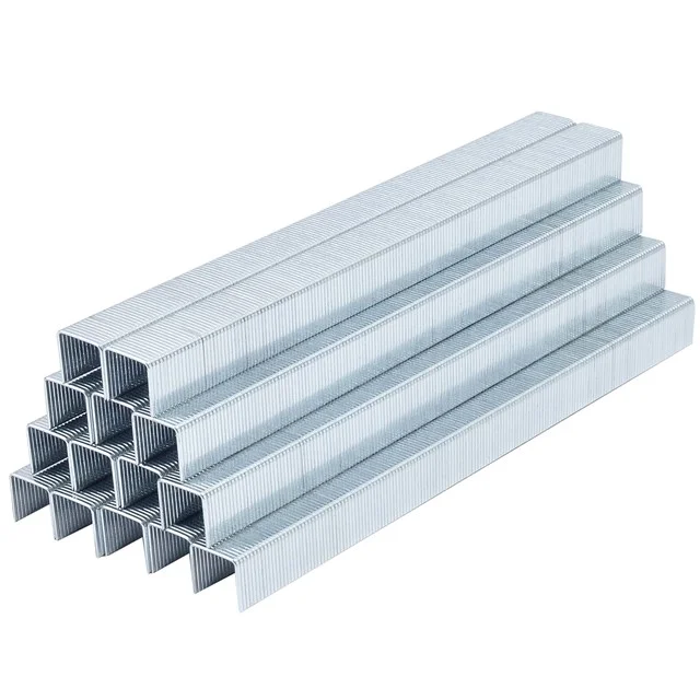 1000J series staples Wood fasteners for furniture Board joint nail Sofa pins Pneumatic gun nail 1006 j of staples 8010