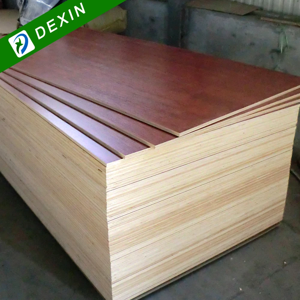 3mm 12mm 18mm Melamine Contrachapado/Kontrplak Furniture Use  4x8 Paneles Laminas De Melamina Plywood for Cabinet