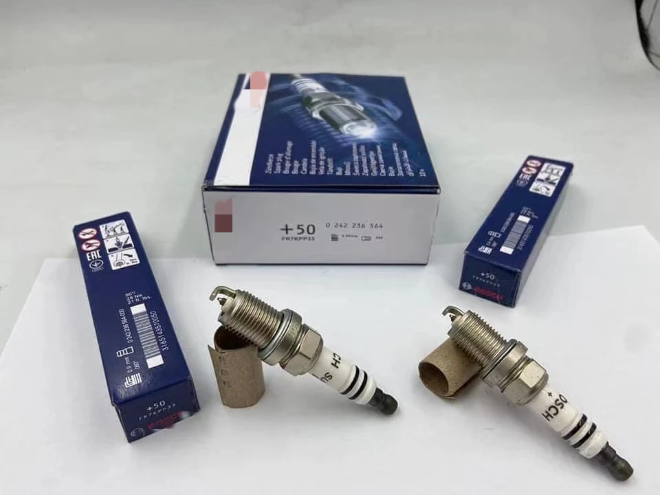 OEM 0242235666 Подлинная иридиевая Свеча зажигания для BOSCHs FR7DC + 7955 8 детали автомобильного двигателя