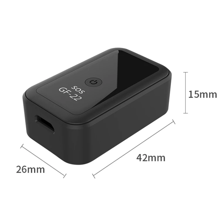 Hot selling car device GF22 Car GPS Tracking Anti-theft Magnetic Positioning Adsorption Lost Device Voice Control Recordable