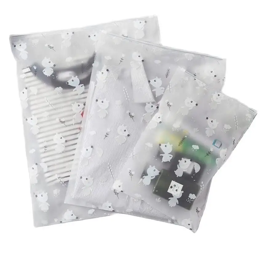 Custom Closable slider Zipper Seal Ziplock Thick 20x30cm Zip Lock Plastic Bag For Clothing
