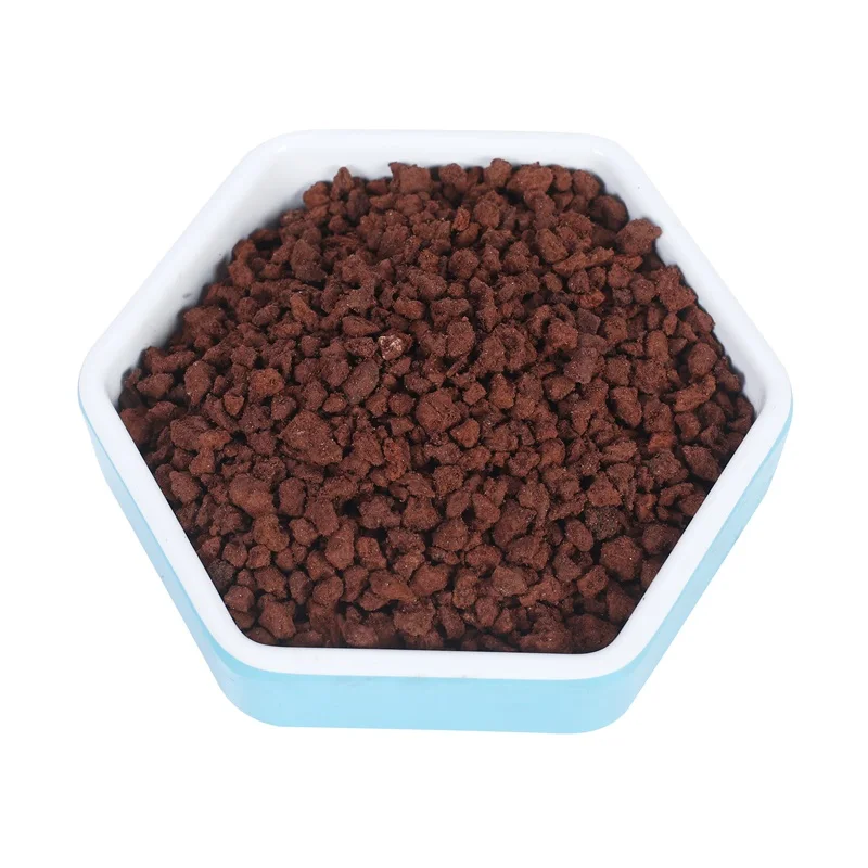 Sell at a low price aquarium red lava stone for water treatment volcanic rock pumice stone for sauna