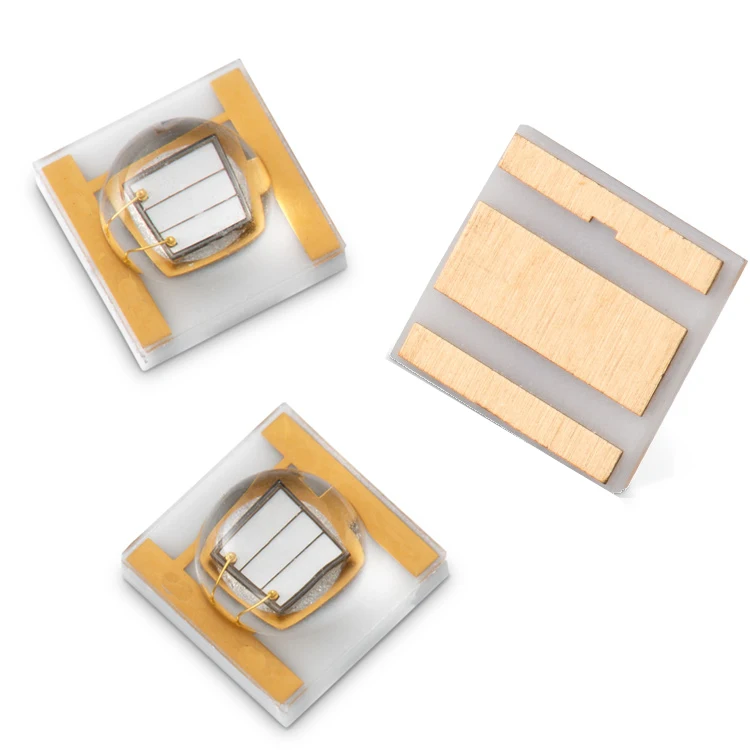 Высокая мощность излучения 3535 SMD 3 Вт 365nm 385nm 395nm 405nm УФ-отверждения led флуоресценции раскрытия и проверки