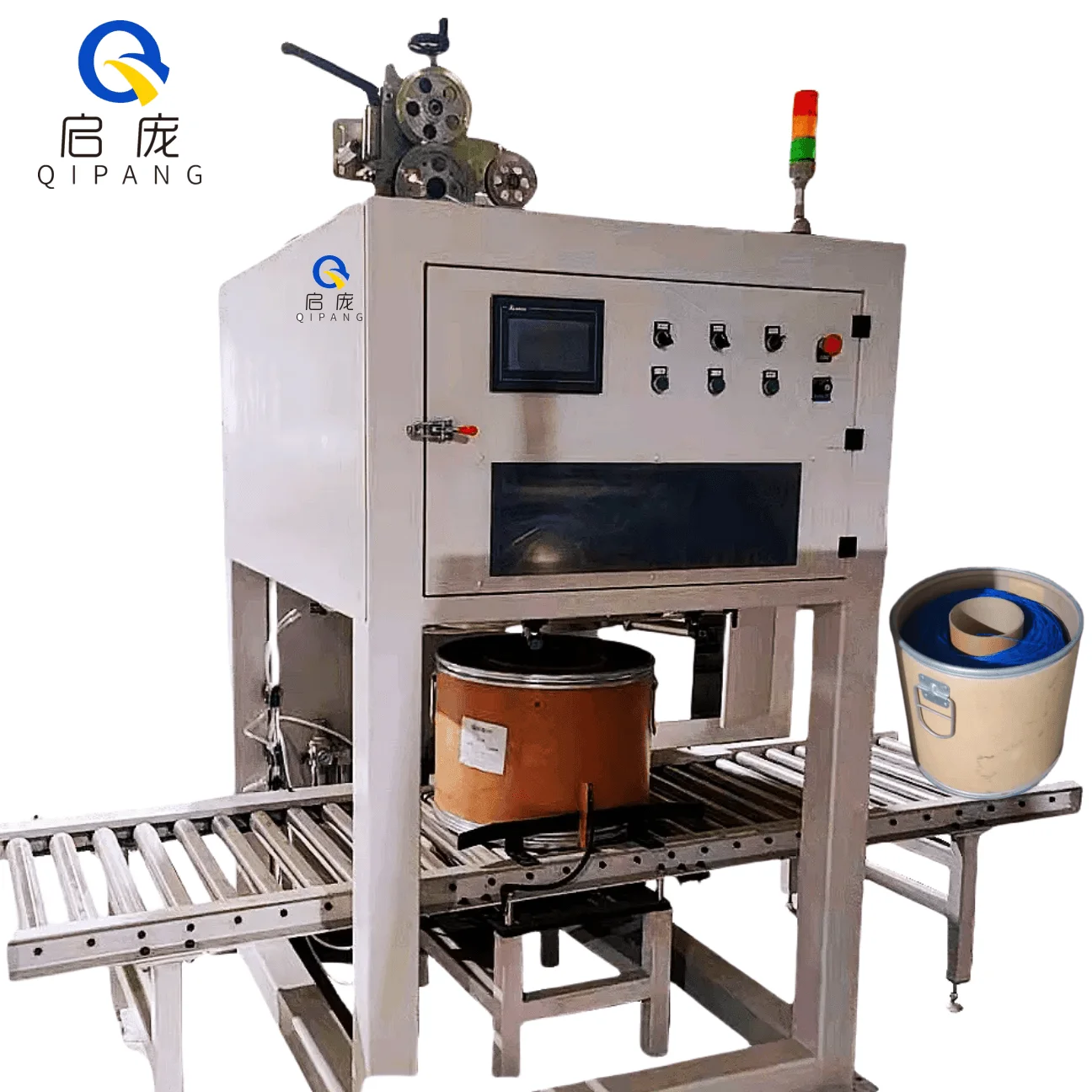 High Quality 500mm Reel Cross Winding Wire Coiling Machine Galvanization Wire Vertical Plum Take up Machines