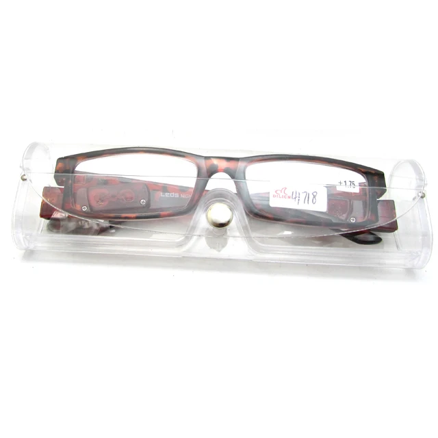 Fashion Italian  Retro Glasses Anti Blue Light Plastic Led Reading Glasses