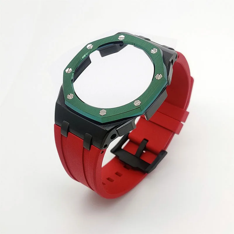 G SHOCK GA2100 /GM2100 CASIOak офшорная версия мод комплект 316 корпуса из нержавеющей стали ремешок для Casio Shock Ga210