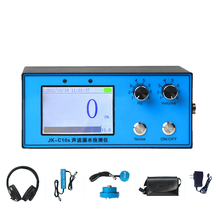 Acoustic gas detection underground leakage detector Universal for indoor and outdoor use leak water detector