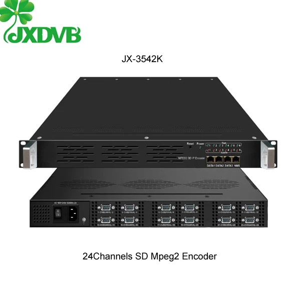Jiexiang 24Channels SD Mpeg2 Hardware Encoder IPTV