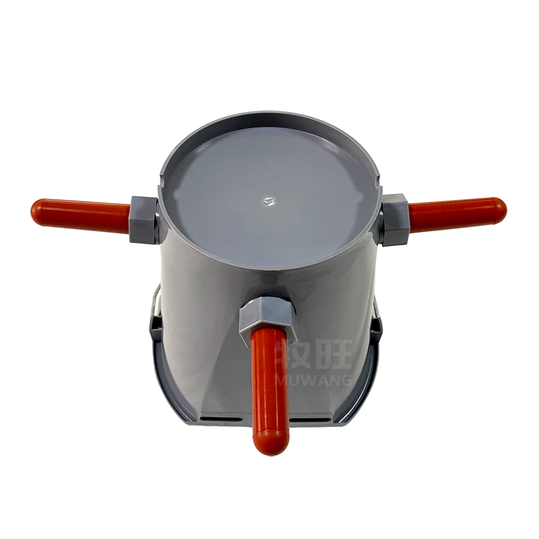 8L livestock veterinary animal milk feeding bucket calf feeder with Rubber Nipple