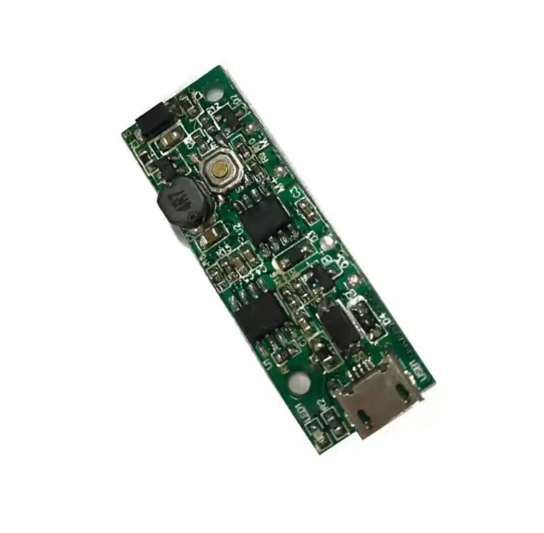 Portable and lightweight printed control board PCBA power bank circuit board