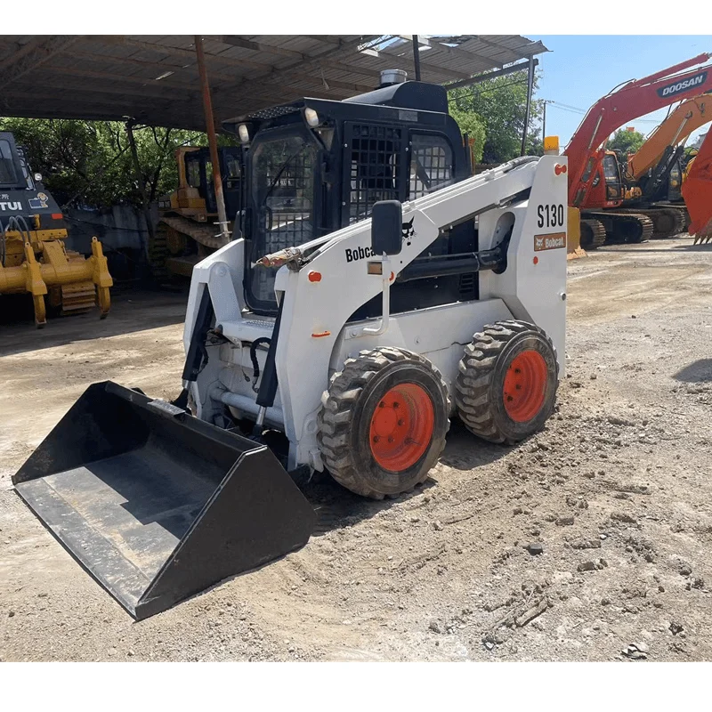 Cheap sale of American brand Bobcat S130 used Slip Loader 2021 0.8 ton beautiful machine