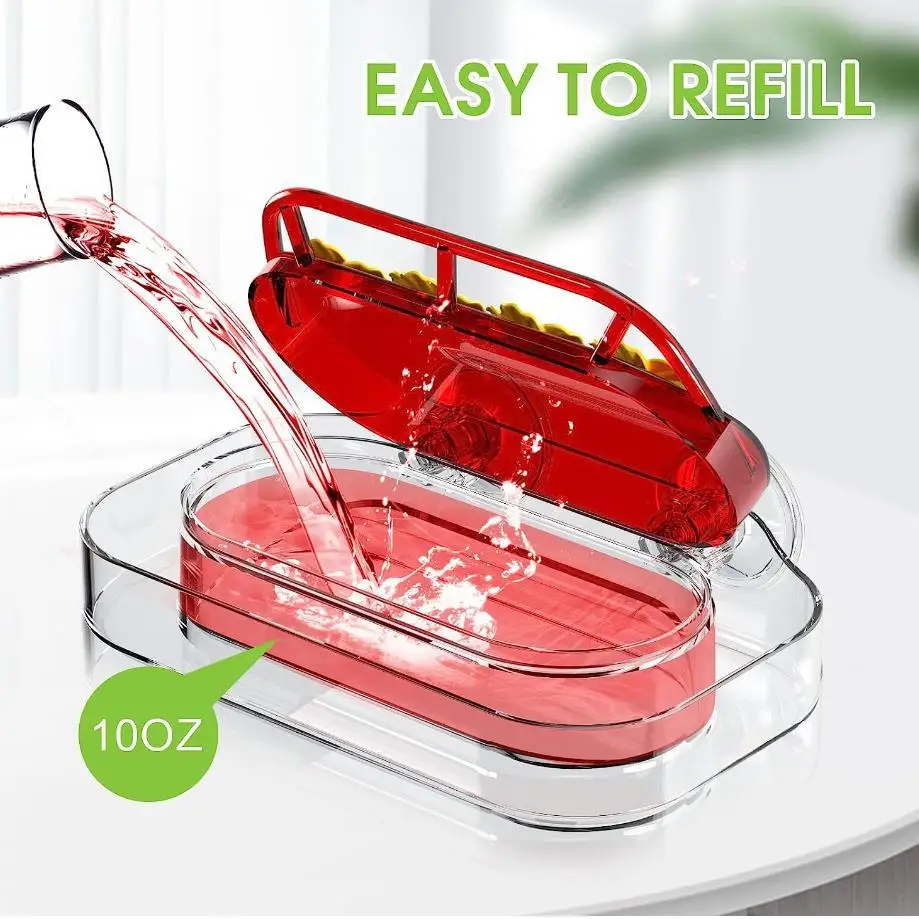 Window Hummingbird Feeder Plastic Humming Bird Feeder with 3 Strong Suction Cup Tabletop Humming Bird Feeder Water Station Trays