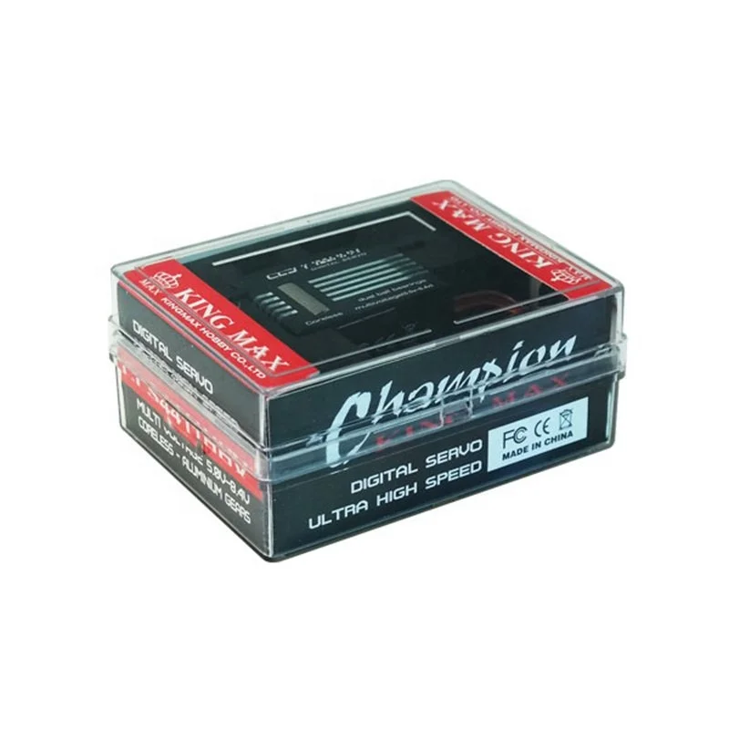 KINGMAX 43g CLS4411HHV 11kg.cm digital metal gear mini servo full CNC case high voltage for RC class helicopter