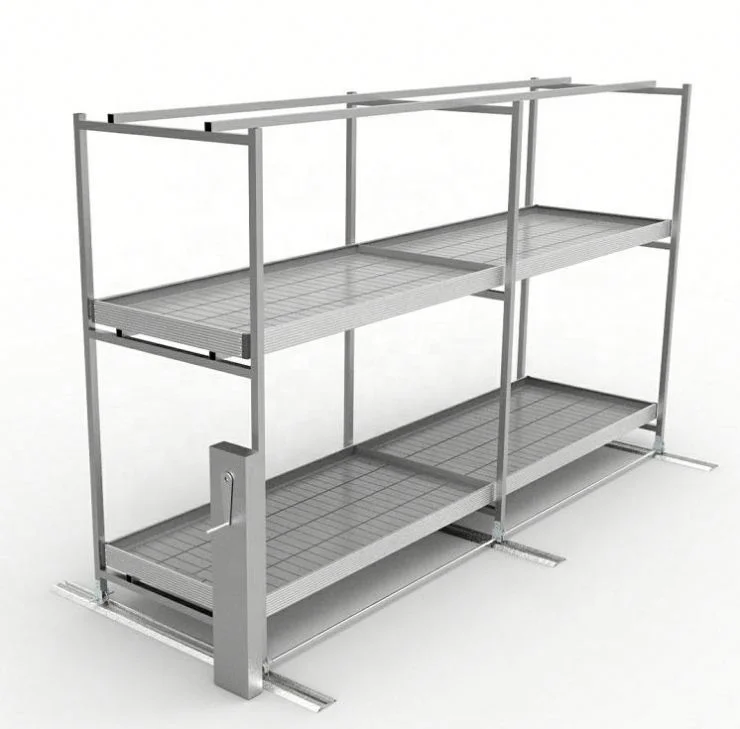 Hydroponic Growing Table Vertical Rolling Bench Racks