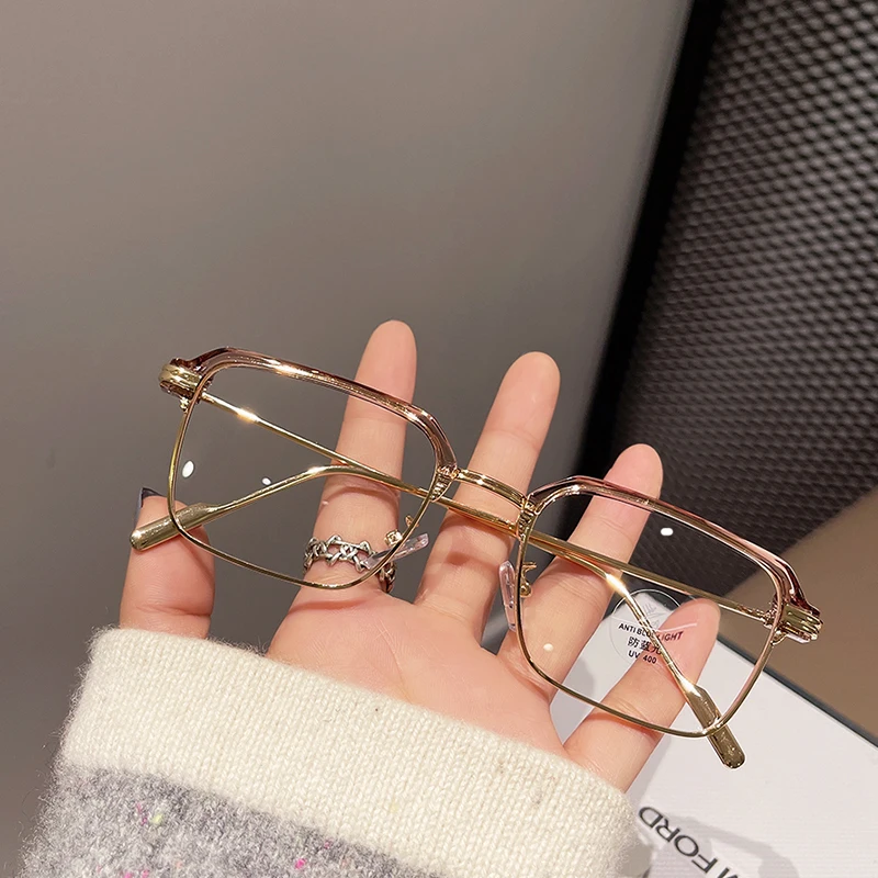 2022 lunettes anti lumiere bleu tr90 metal designer optical frames eyeglasses