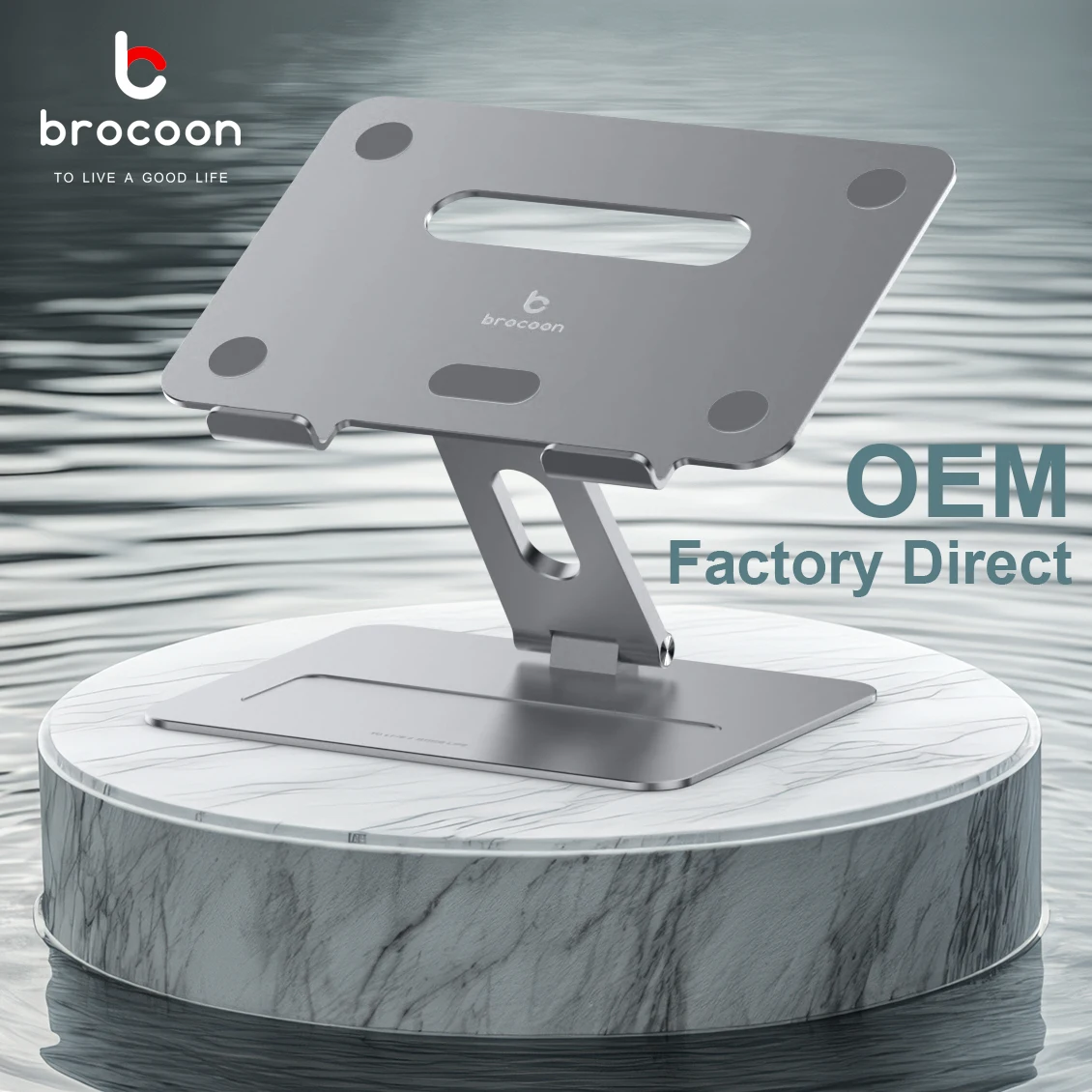 Desk PC Computer Folding Vertical Aluminium Laptop Stand Adjustable Laptop Stand Laptop Holder For Macbook