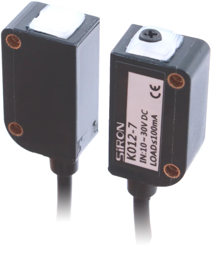 SiRON K012-7 Factory Price Specular Reflection Type Sensing Distance 2m NPN/PNP Infrared LED Photoelectric Sensor