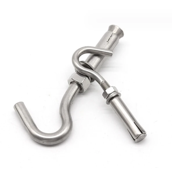 Wholesale Carbon Steel 304 Stainless Steel Hook Expansion Anchor M6 m8 m10m12 Hook Bolts for factory